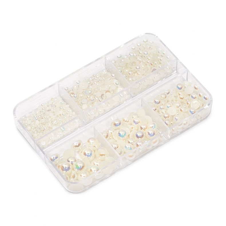 Cupio Nail Art Perlen Set Beige AB