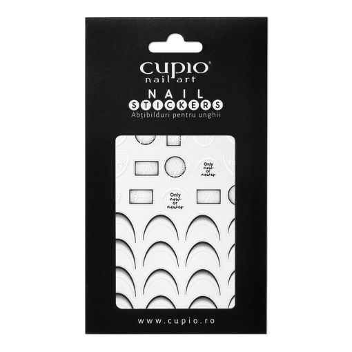 Cupio French Nagelsticker – All Black
