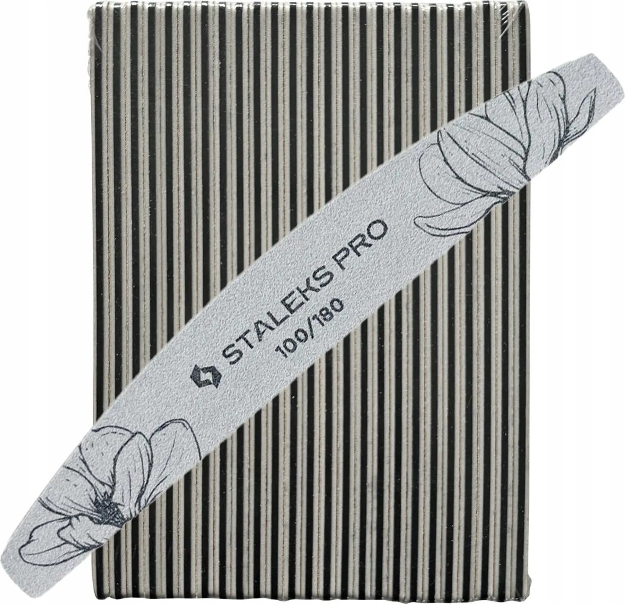 Halbmond-Mineral-Nagelfeile EXPERT - 100/180 (25 Stück)