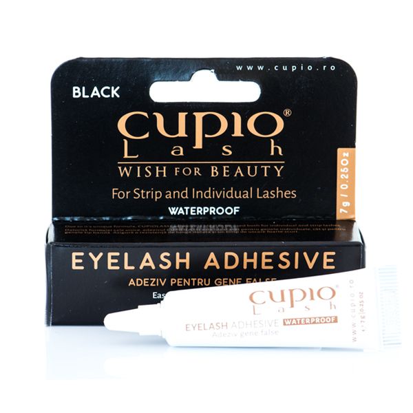 Cupio Lash Wimpernkleber in schwarzer Verpackung für natürliche und künstliche Wimpern