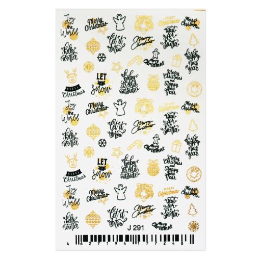 Cupio Winter Magic Nageltattoo – J291