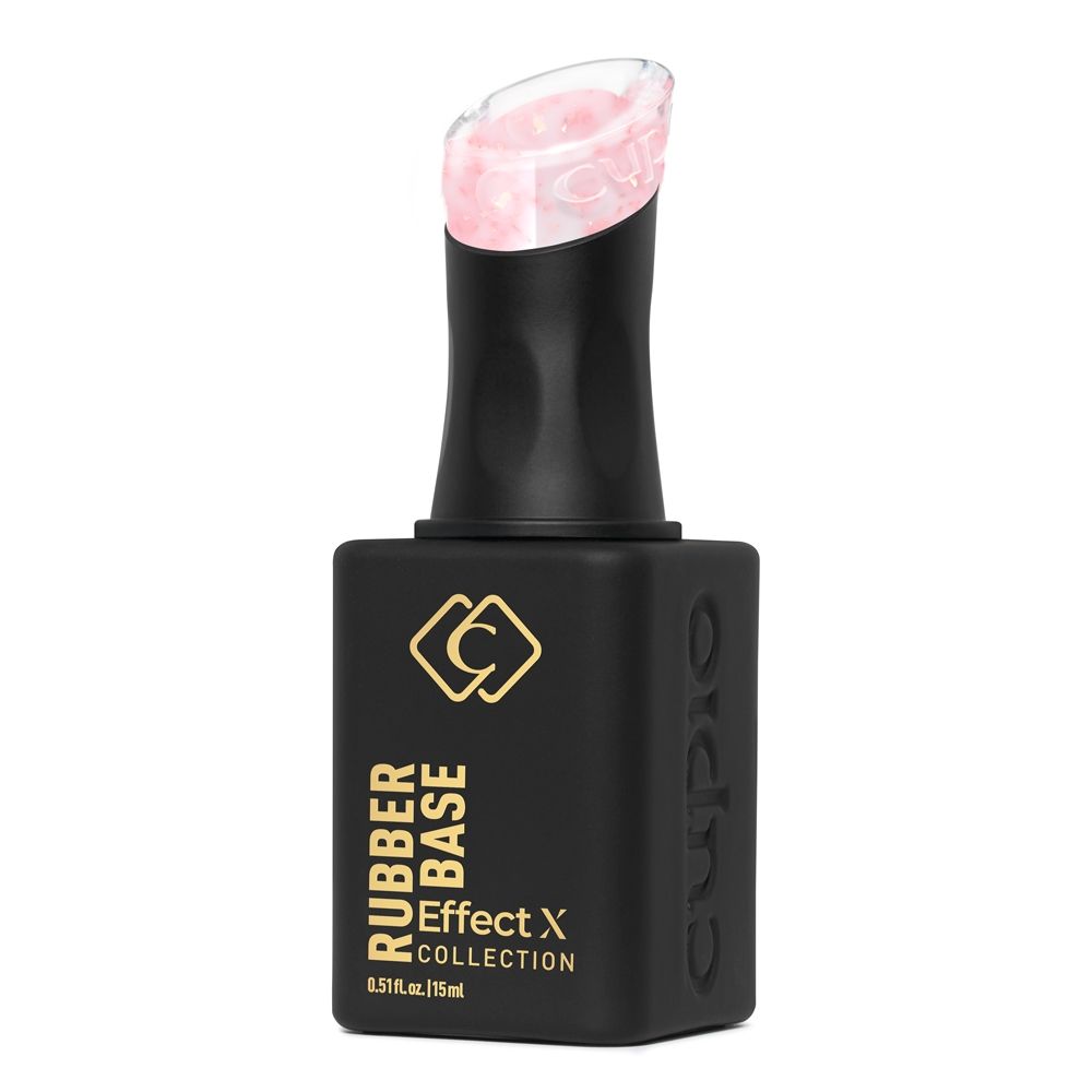 Cupio Rubber Base Effect X rosa Basisgel 15ml