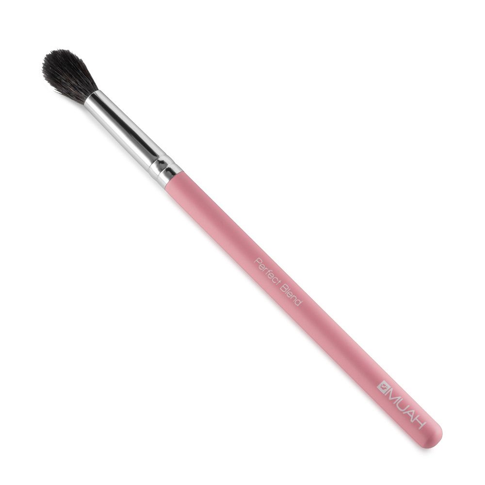 MUAH Perfect Blend Pinsel in Rosa für präzises Verblenden von Make-up