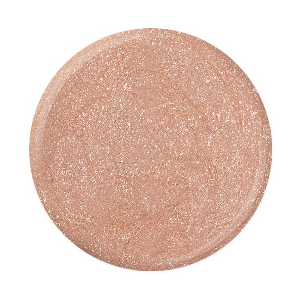 Helles, glitzerndes Puder für strahlenden Teint