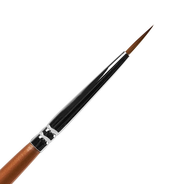 Feiner Pinsel mit spitzer Borste für präzises Zeichnen und Malen
