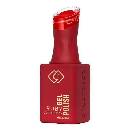Roter Gel Nagellack Ruby Collection Flasche 15ml