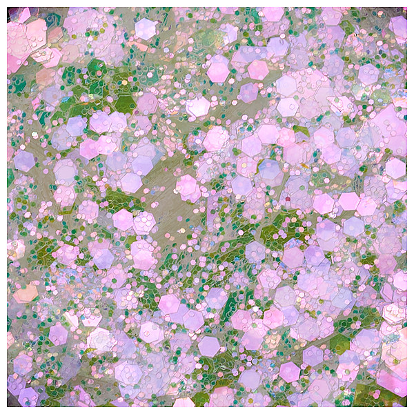 Cupio Pailletten Hexa Effect Pink