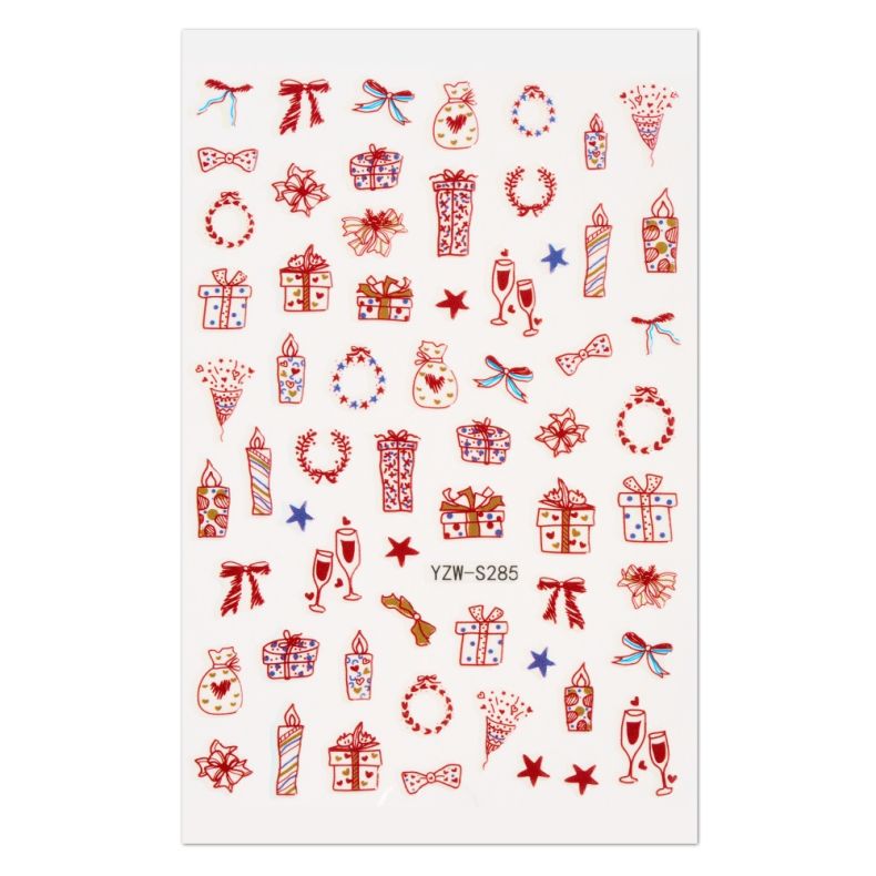 Cupio Winter Nail Art Tattoo S285