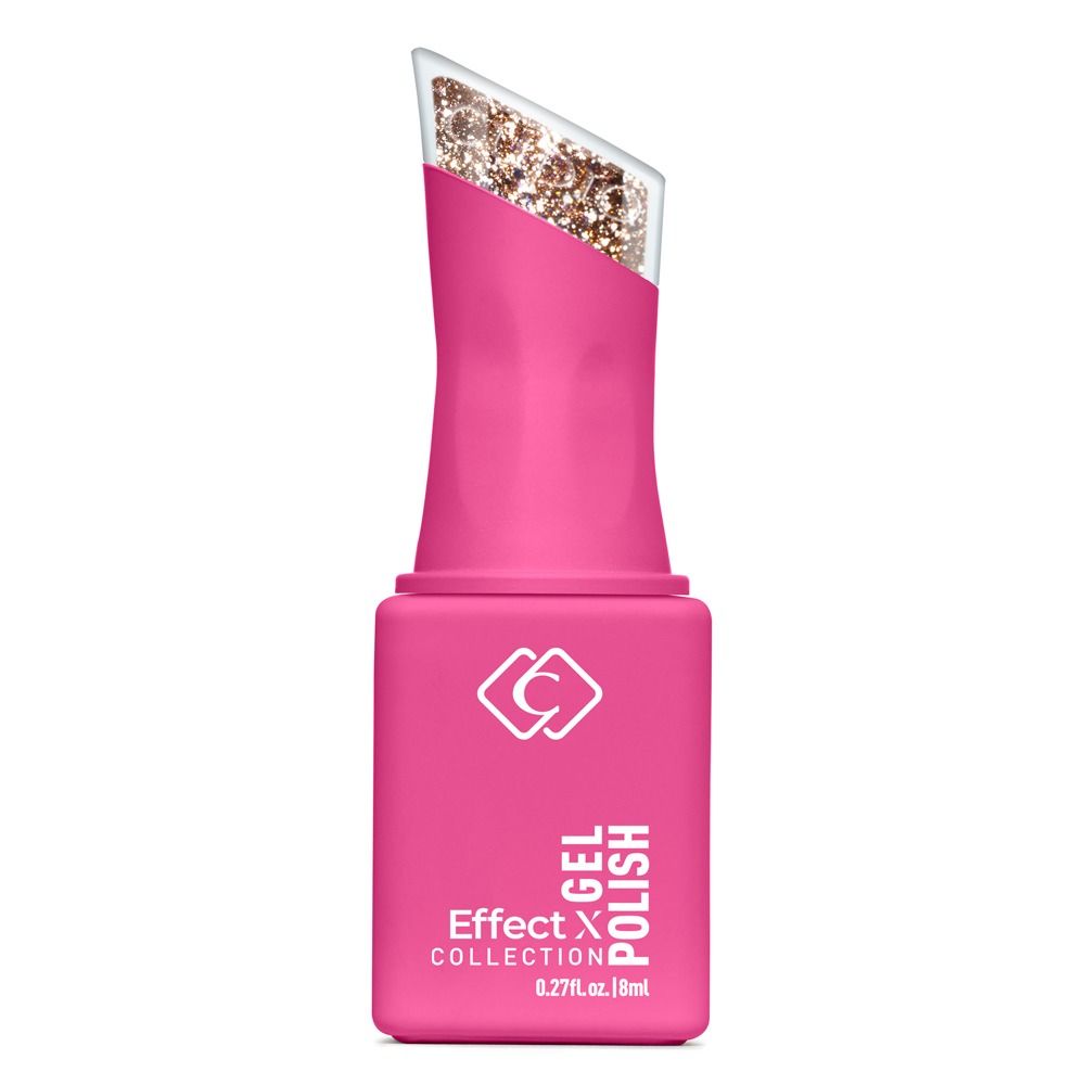 Cupio Gellack Effect X Collection - Sparkling Divas Gold Society 8ml