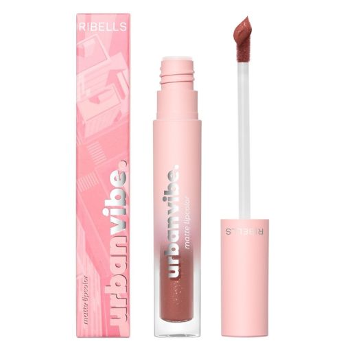 Ribells Urban Vibe Matte Lipgloss mit Applikator und Verpackung