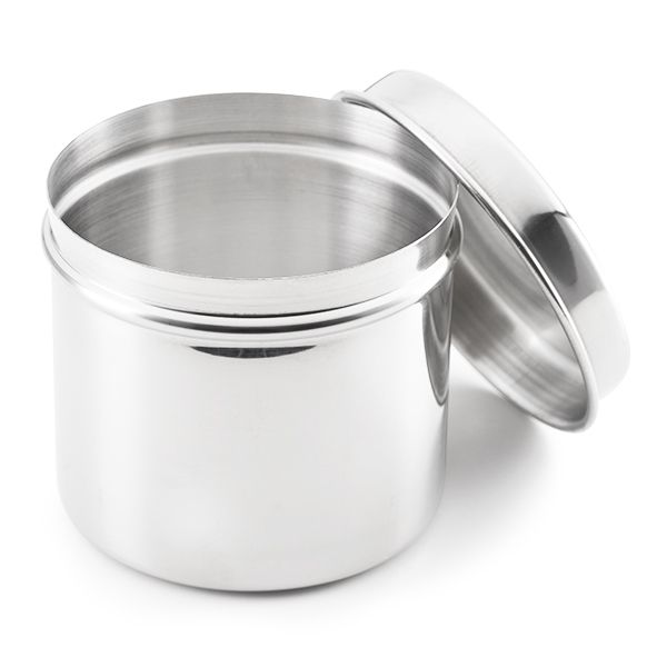 Cupio Acrylbehälter Edelstahl 9 cm