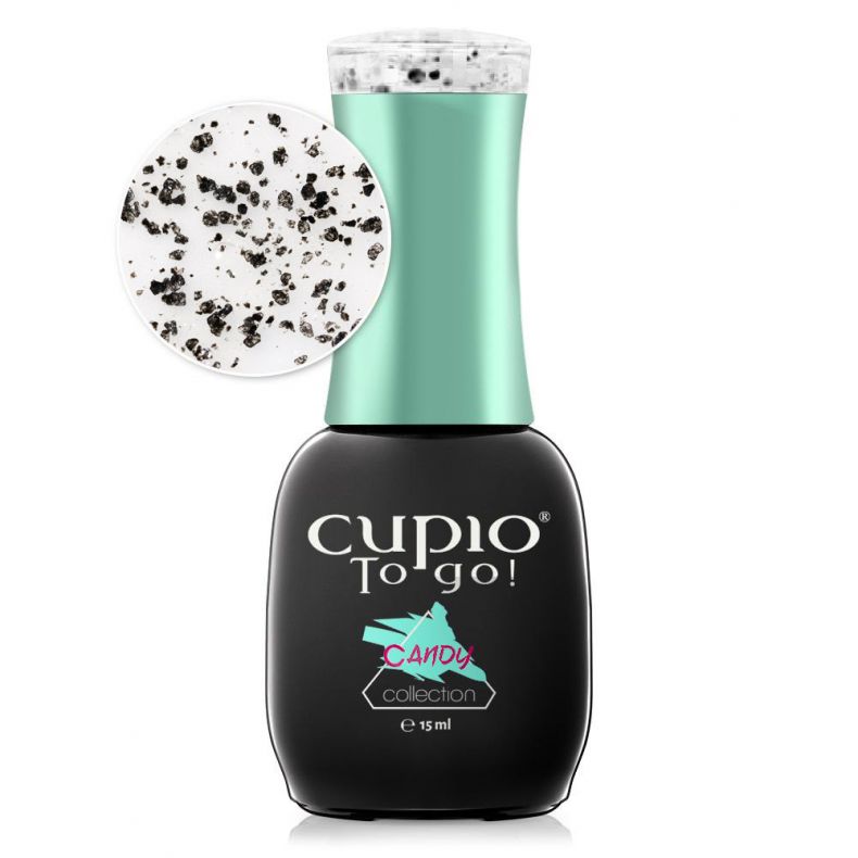 Cupio Gellack Candy Collection - Black Splash 15 ml
