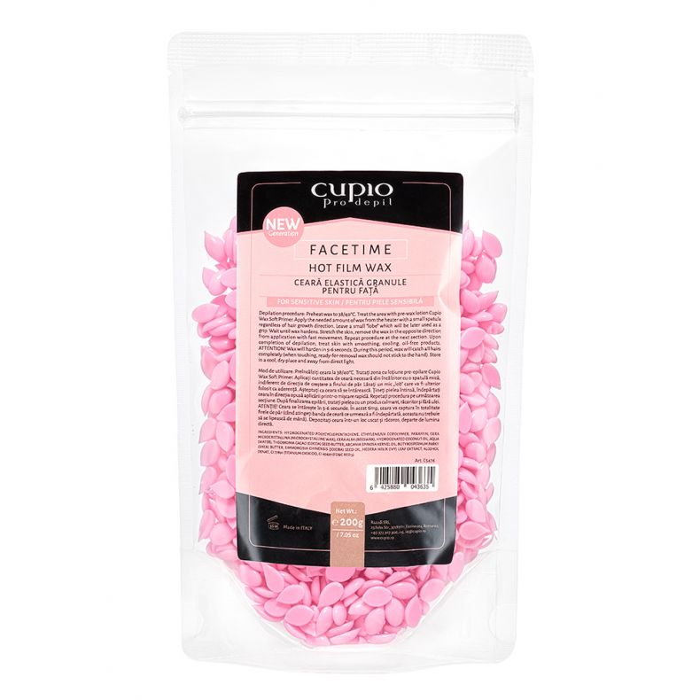 Cupio Elastisches Wachsgranulat für Gesicht  Facetime 200g