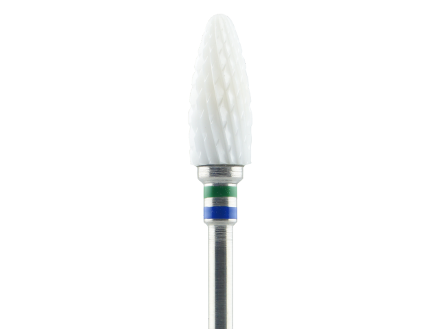 Fräserbit GL725 - für Linkshänder (Grün-Blau) Grob-Medium