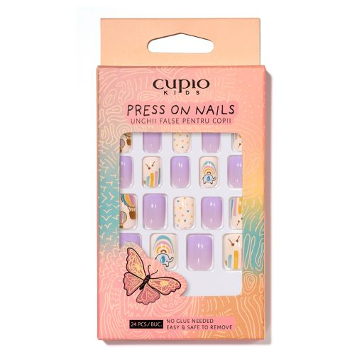 Set künstliche Nägel für Kinder Cupio Kids - Baby Elephant