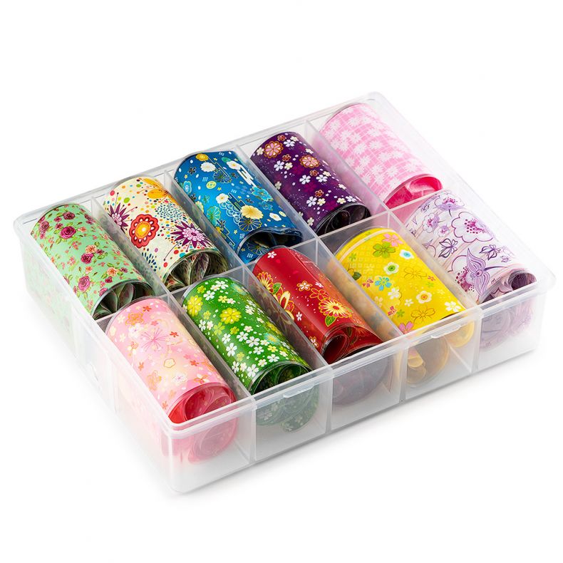 Cupio Transfer Folie 10er Pack - Flowers #19