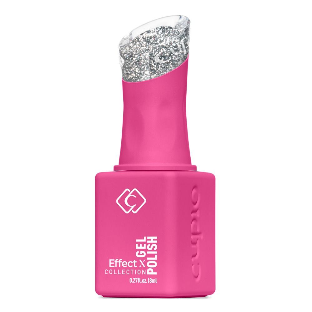 Cupio Gellack Effect X Collection - Sparkling Divas Silver Clutch 8ml