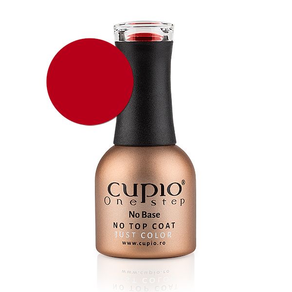 Cupio One Step Easy Off Gellack - Candy Apple Red 12 ml