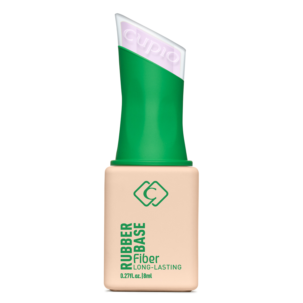 Produktbild der Cupio Long Lasting Fiber Base, Rubber Fiber Base für dünne, brüchige Nägel mit starker Haftung, Flexibilität und natürlichem Finish