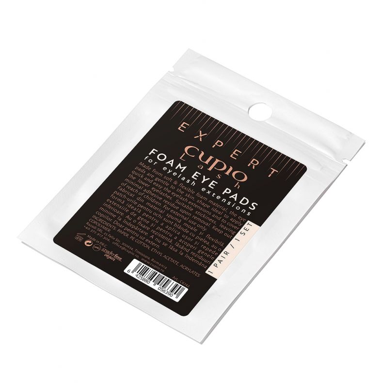 Packung mit Cupio Expert Foam Eye Pads für Wimpernverlängerungen