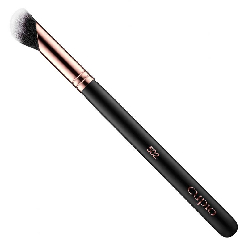 Cupio 502 Make-up Pinsel mit hochwertigem, schrägem Pinselkopf