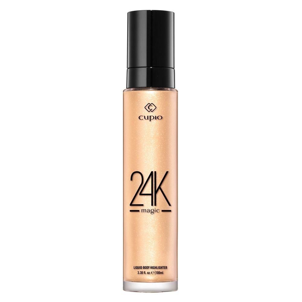 Cupio 24K Magic Liquid Body Highlighter in eleganter Flasche