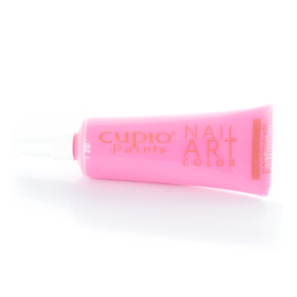 Tube mit Cupio Nail Art Farbe in der Farbe Pink