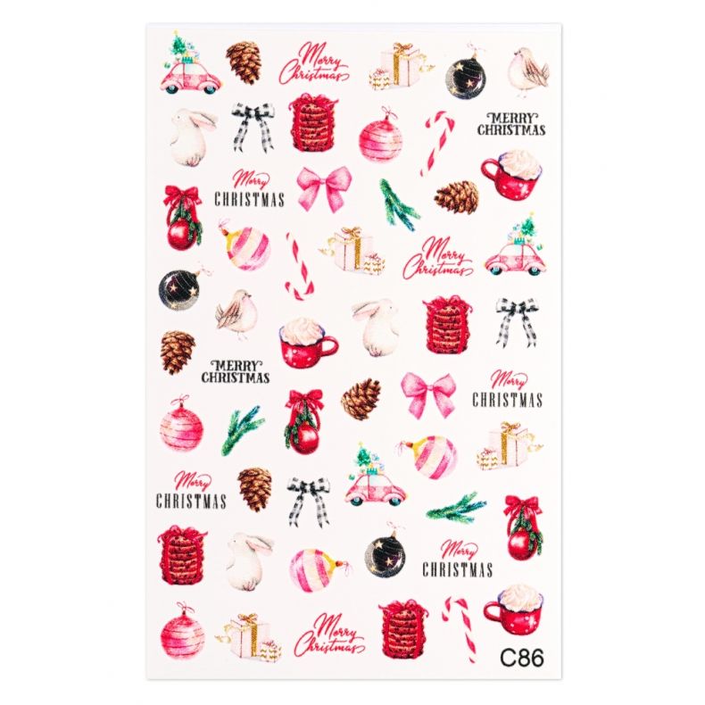 Cupio Magic Winter  Nail Art Tatto C86