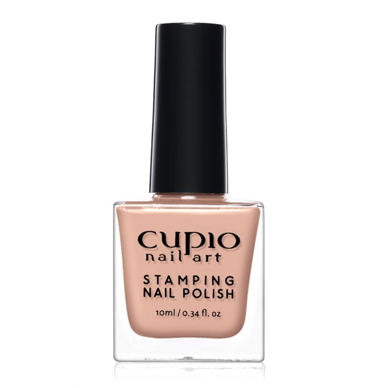 Flasche mit Cupio Stamping Nagellack in Nude, 10ml.