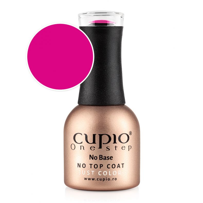 Cupio One Step Easy Off Gellack - Vibrant Fuchsia 12 ml
