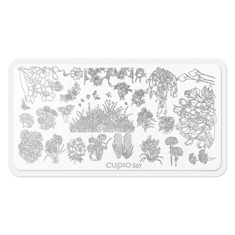 Cupio Stamping Schablone - S07