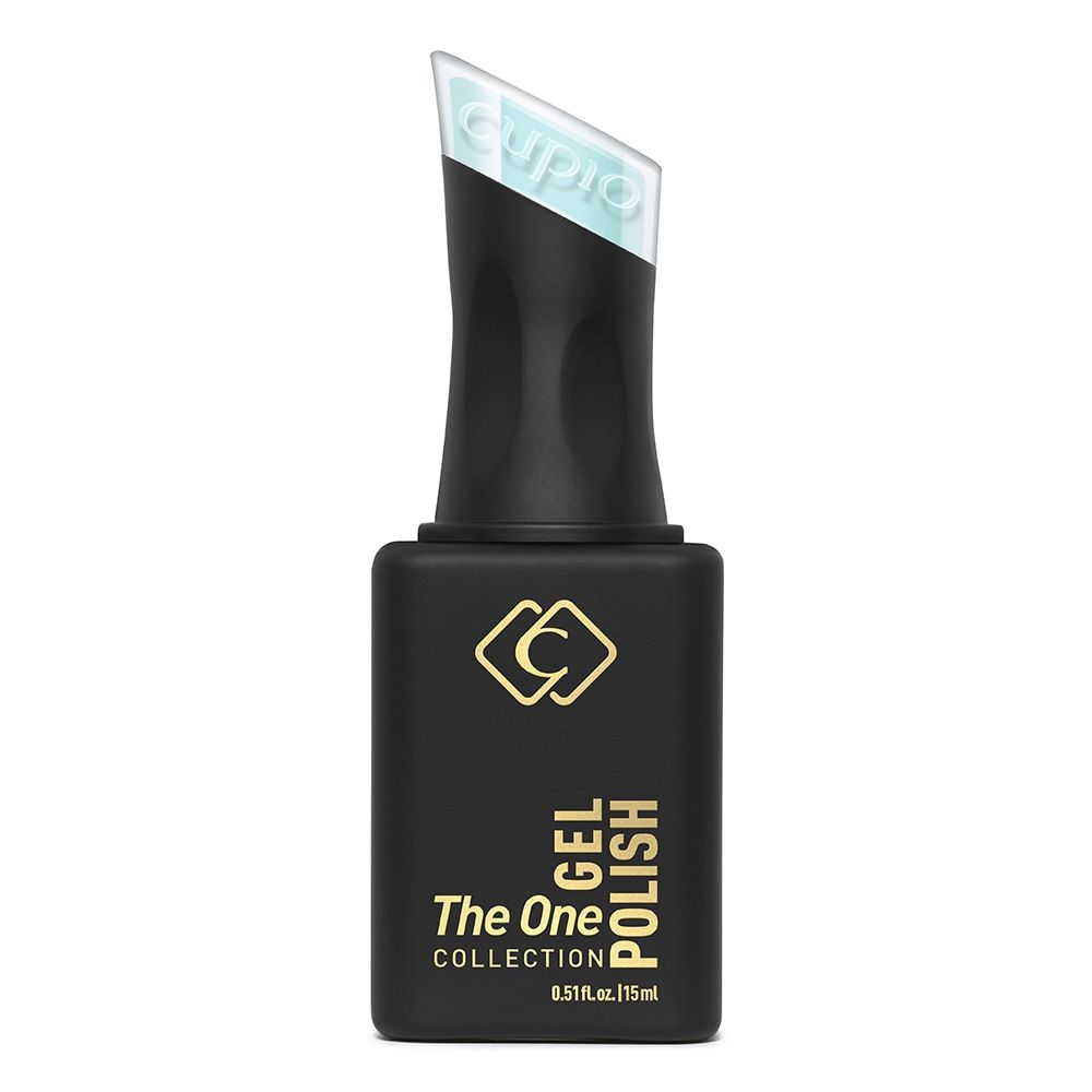 Produktabbildung von Cupio The One Gellack Cielo Azzuro 15 ml, intensiver deckender Gellack in kühlem Himmelblau mit hochglänzendem, langanhaltendem Finish, geeignet für UV- und LED-Lampen