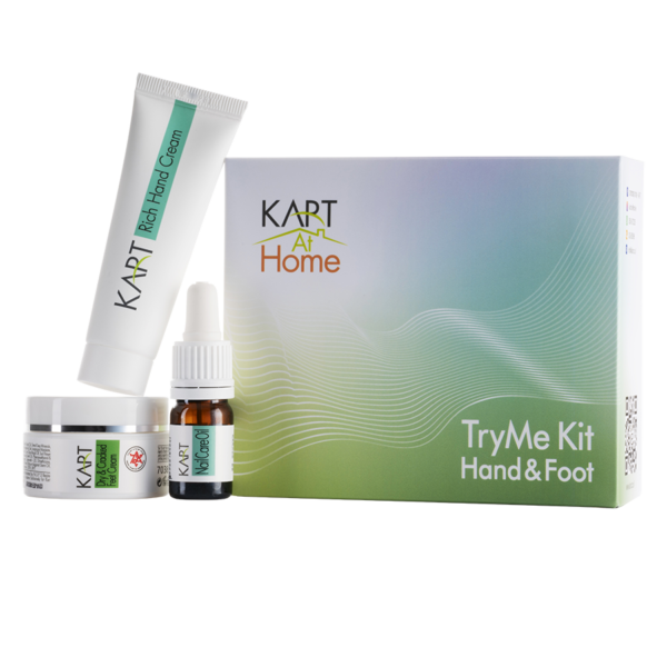 KART TryMe Kit Hand&Foot Nagelhautöl Handcreme Fußcreme