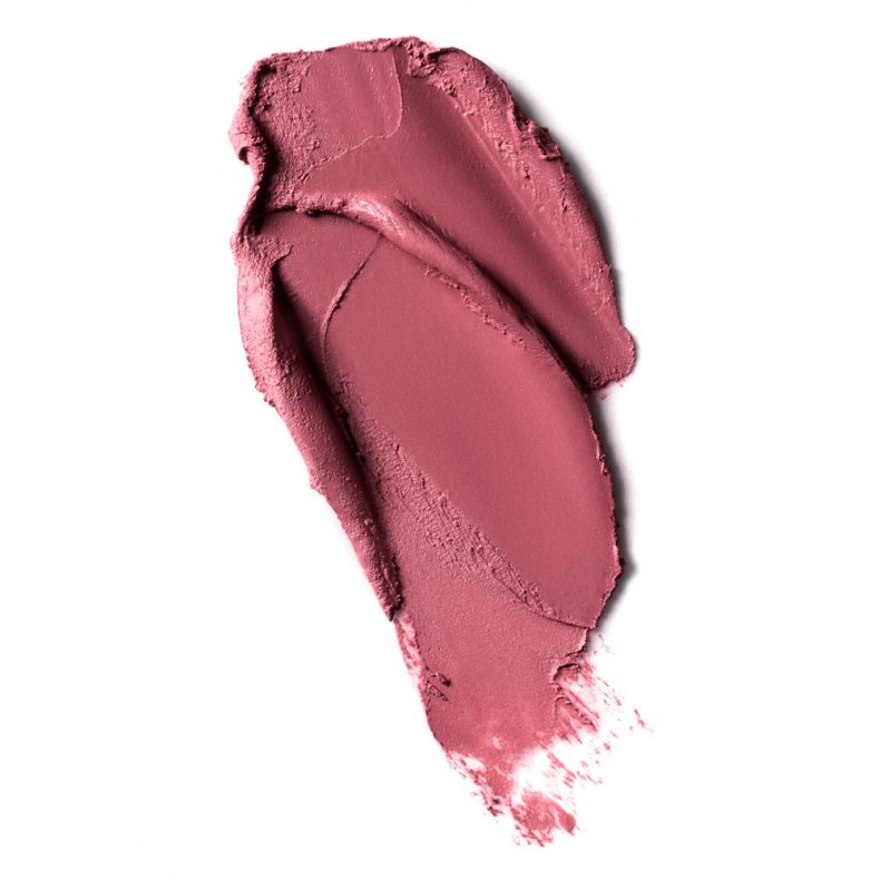 Rosa Lippenstift auf Haut geswatcht, ideal für den täglichen Gebrauch