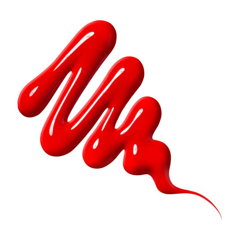 Cupio Stamping Gel - Stark Pigmentiert - Red 15 ml