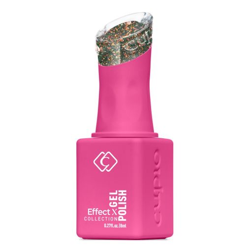 Pinkfarbener UV-Gellack mit Glitzer-Effekt