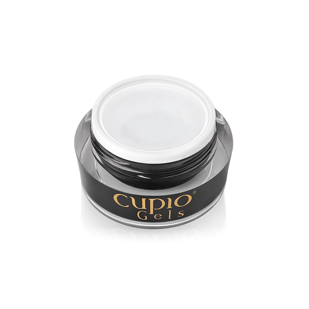 Cupio No File UV Gel - Ultra Strong im Tiegel, 3-in-1 Builder Gel ohne HEMA mit Glasfasern für widerstandsfähige Nägel