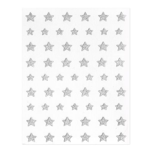 Cupio Nail Art Silver Stars