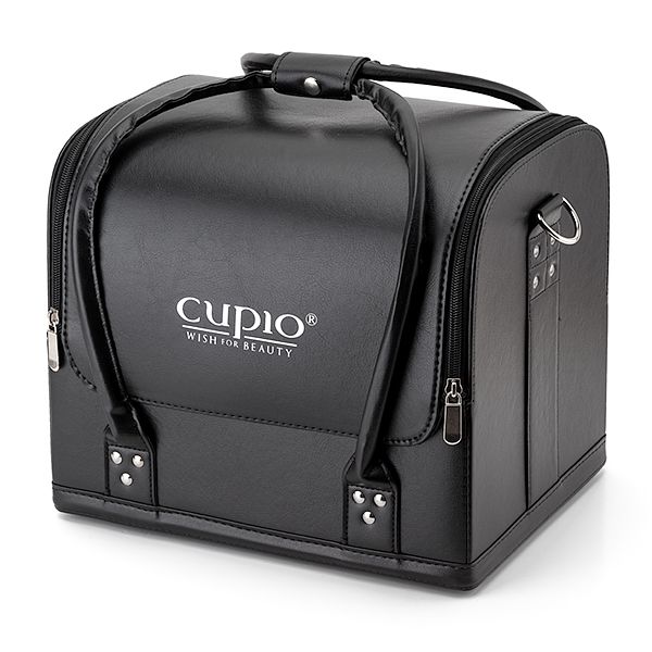 Cupio Kosmetik Schulter Tasche - Schwarz