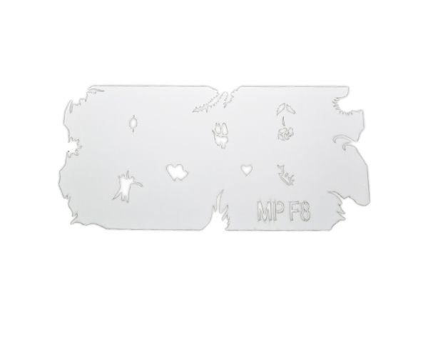 Airbrush Schablone M08