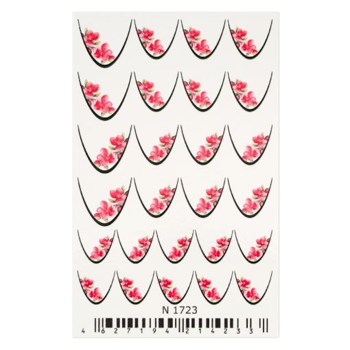 Cupio Nageltattoo - Spring Bloom French