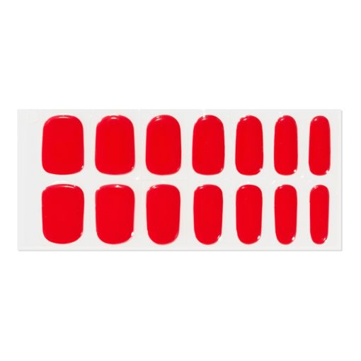 Pinx. Classic Red - Nagel-Sticker aus Gel