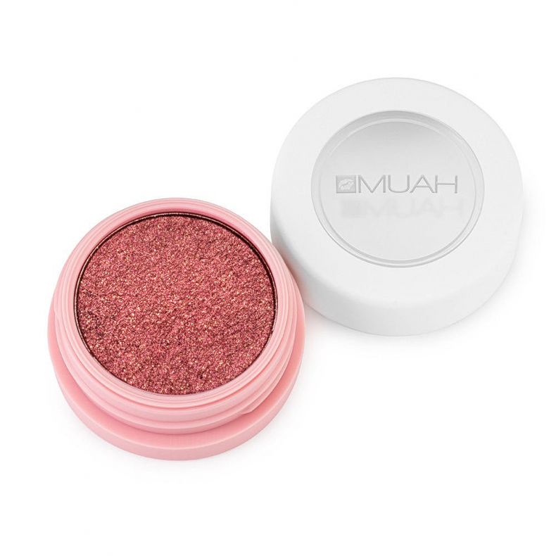 Lidschatten-Pot mit glitzerndem Roséfarbton von MUAH