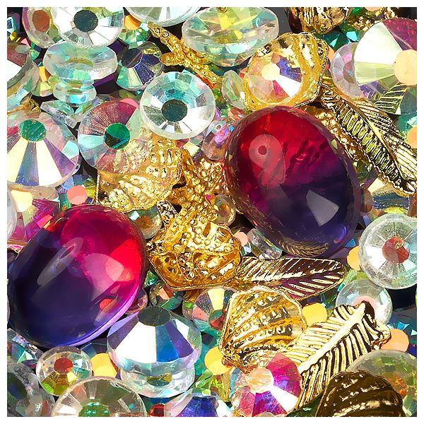 Ornamente, Kristalle und Metallische Formen #05