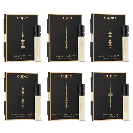 Cupio Eau de Parfum Unisex 6er Set