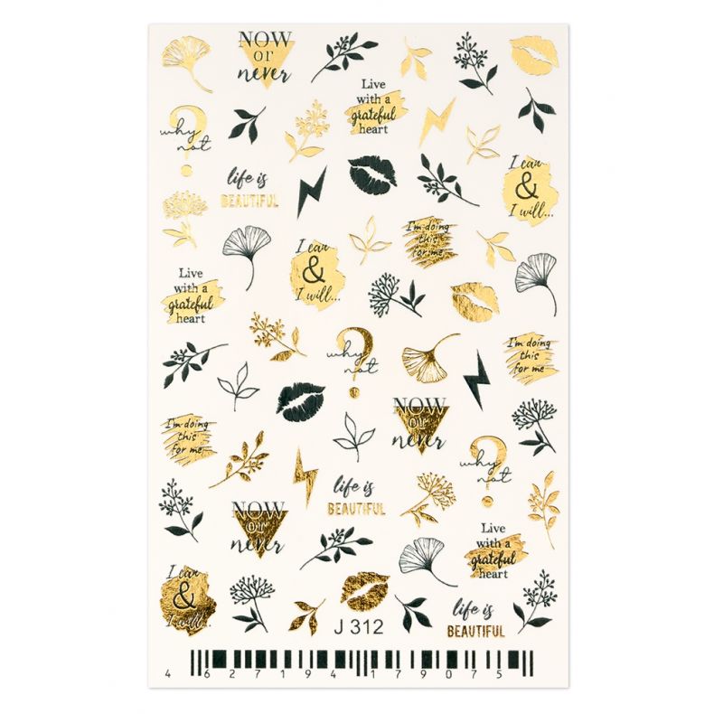 Cupio Nageltattoo - 2D  J312