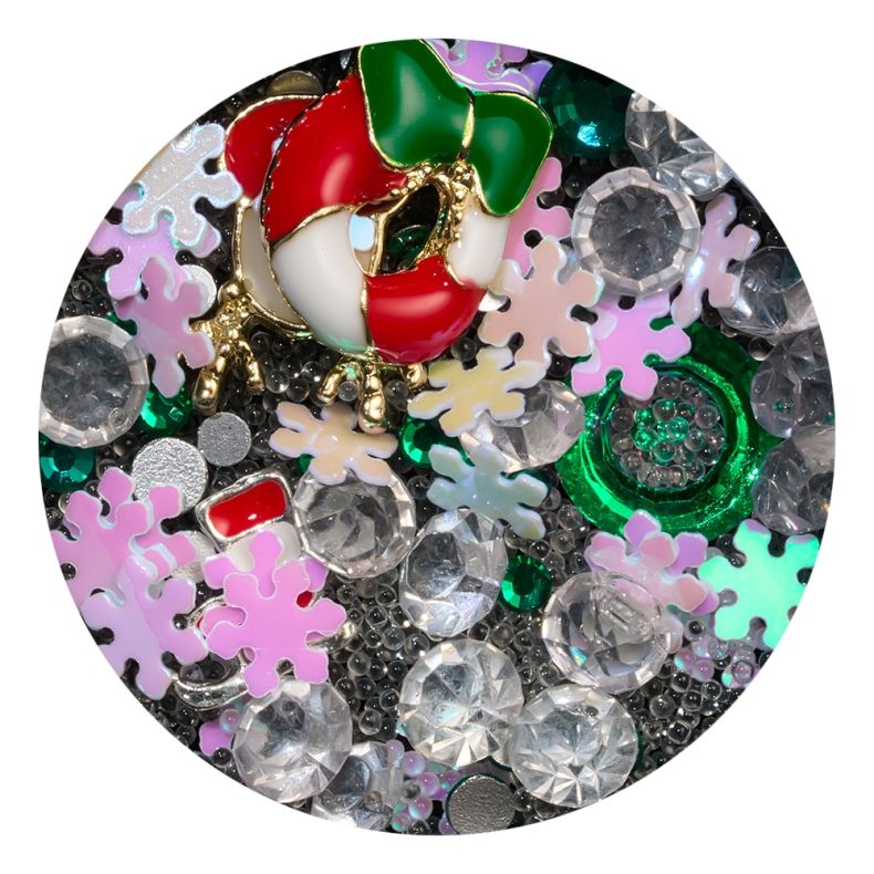 Nail Art Ornamenten Winter Mix - Christmas Rush