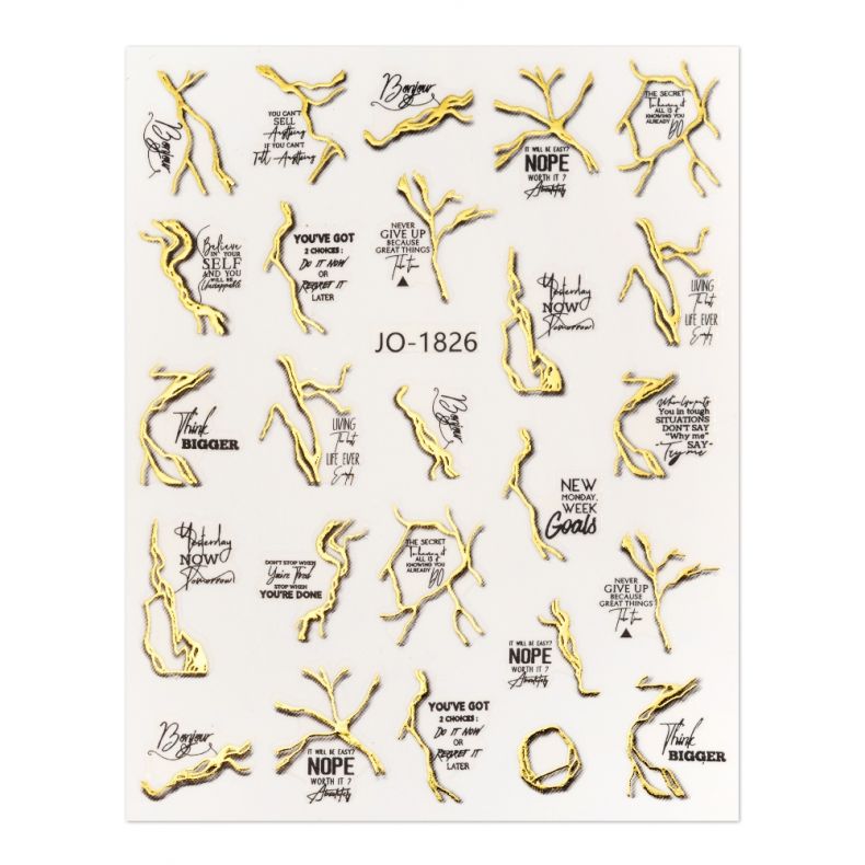 Cupio Sticker für Nägel JO-1826