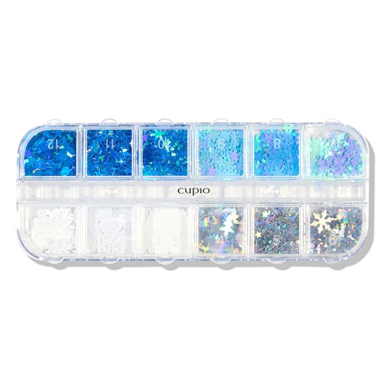 Cupio Ornamenten Winter Flakes - Blue Christmas