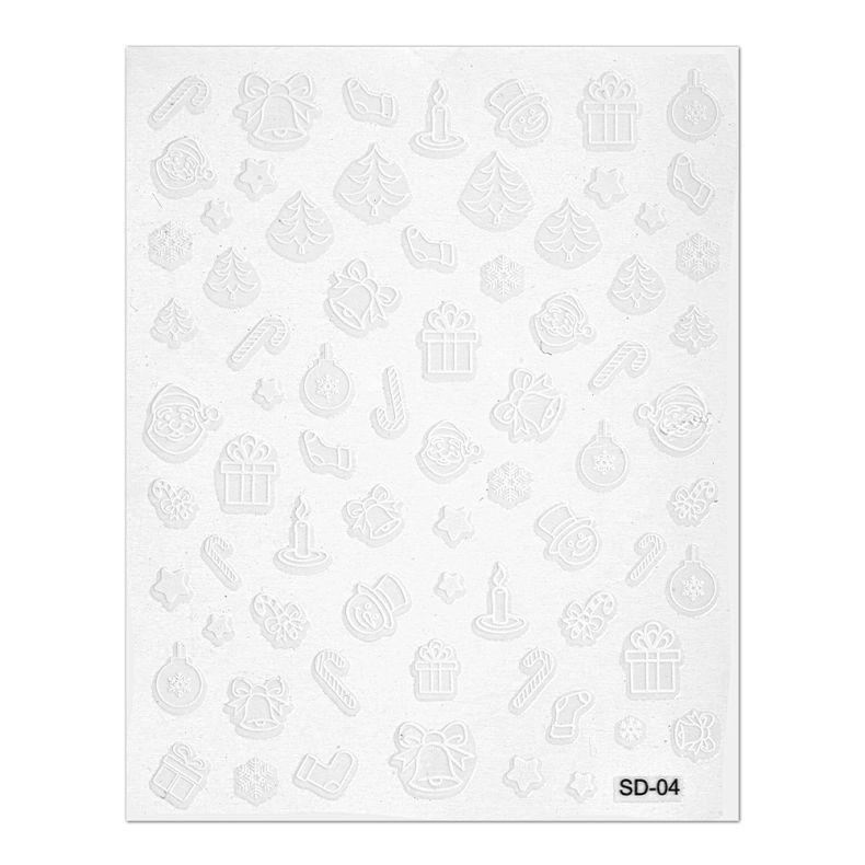 Cupio Winter Nail Art Tattoo SD04